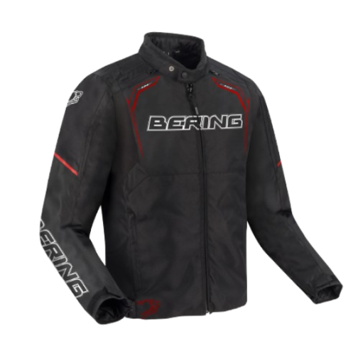 Blusão BERING SWEEK Preto/Vermelho